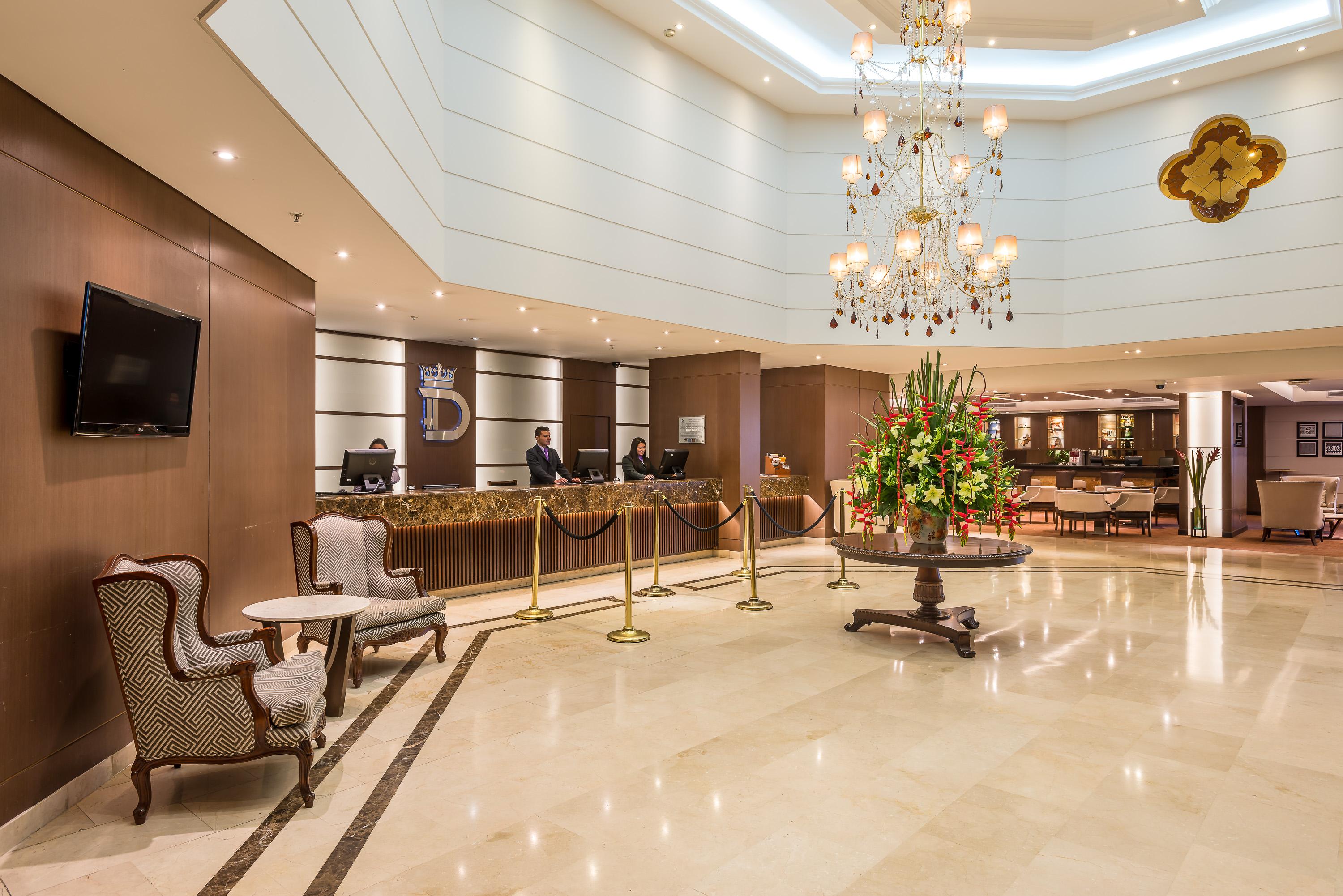 Hotel Dann Carlton Bogota Ngoại thất bức ảnh The lobby of the hotel