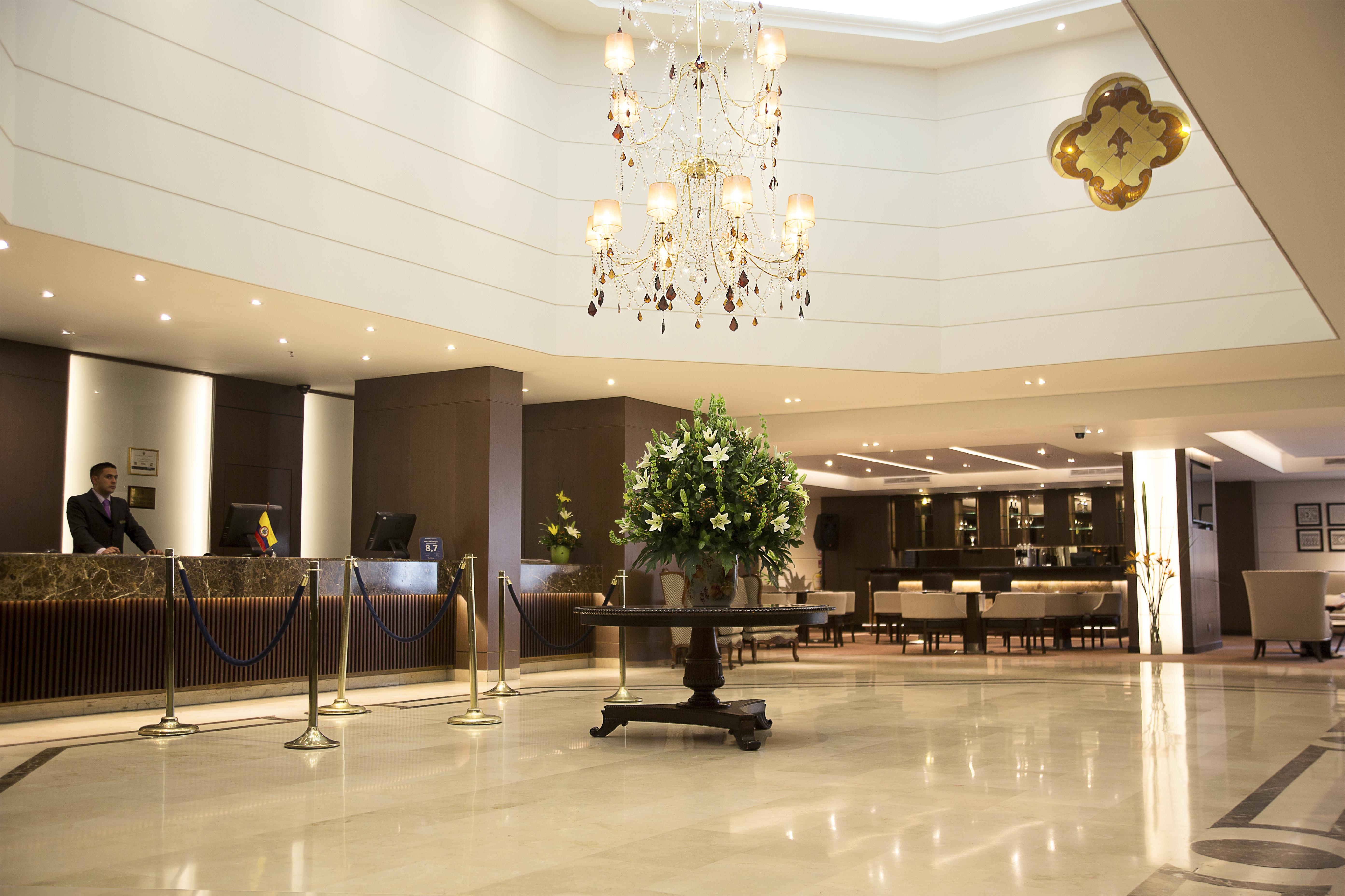 Hotel Dann Carlton Bogota Ngoại thất bức ảnh The lobby of the hotel