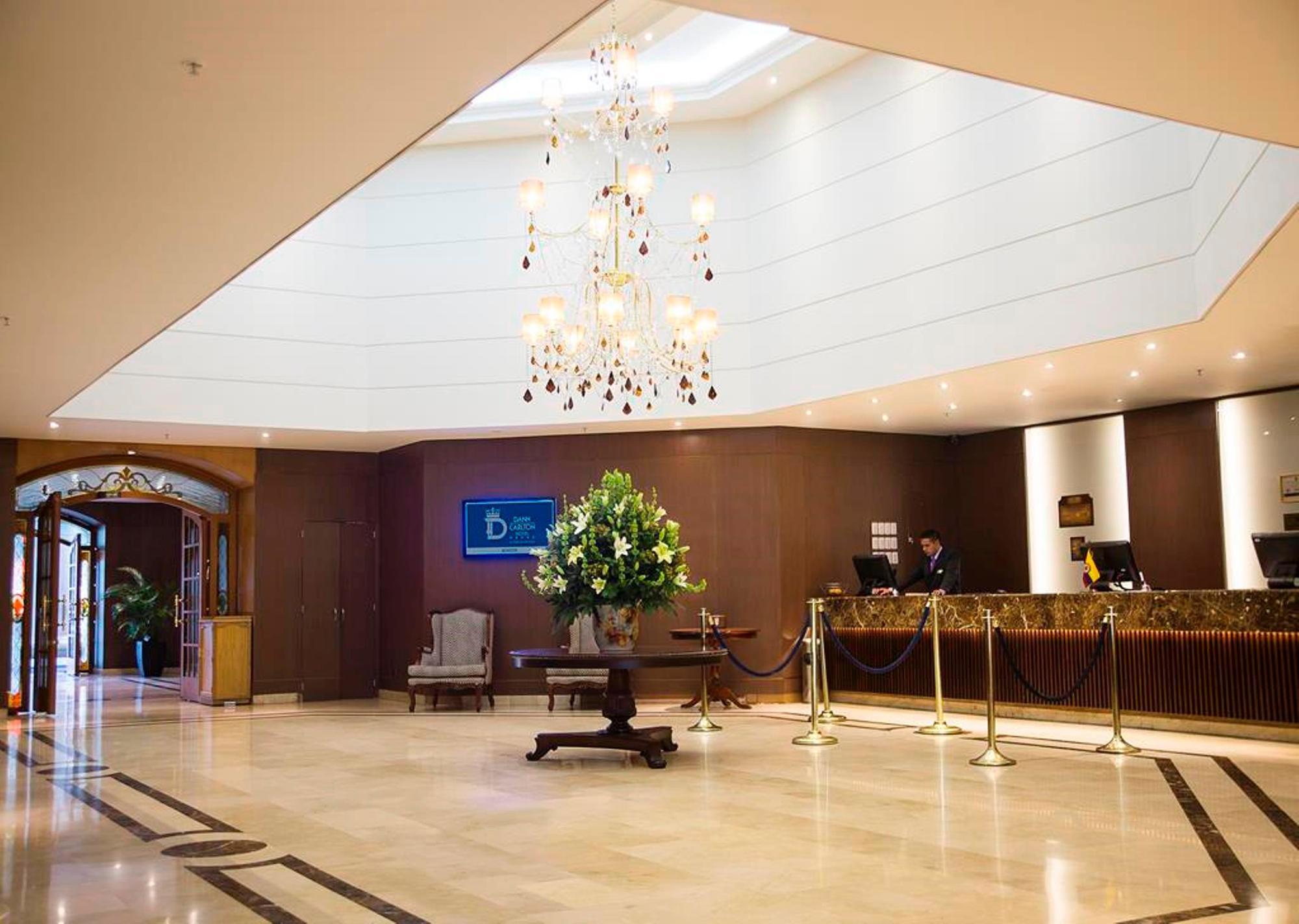 Hotel Dann Carlton Bogota Ngoại thất bức ảnh The lobby of the hotel